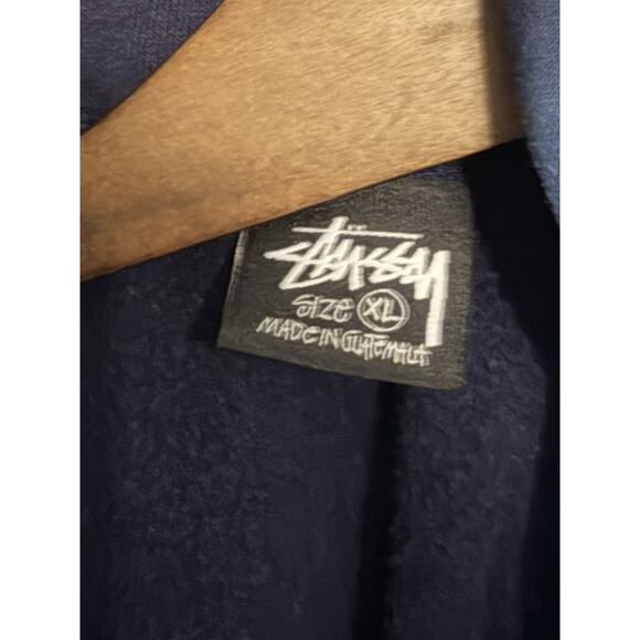 2024 stussy navy logo hoodie - Picture 4 of 4